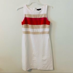 White House Black Market Colorblock Pencil Dress